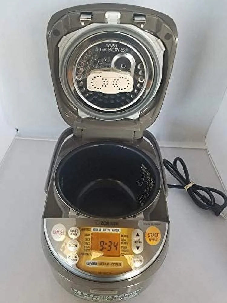 5.5 Cup Stainless Black Pressure Induction Heating Rice Cooker Z8334