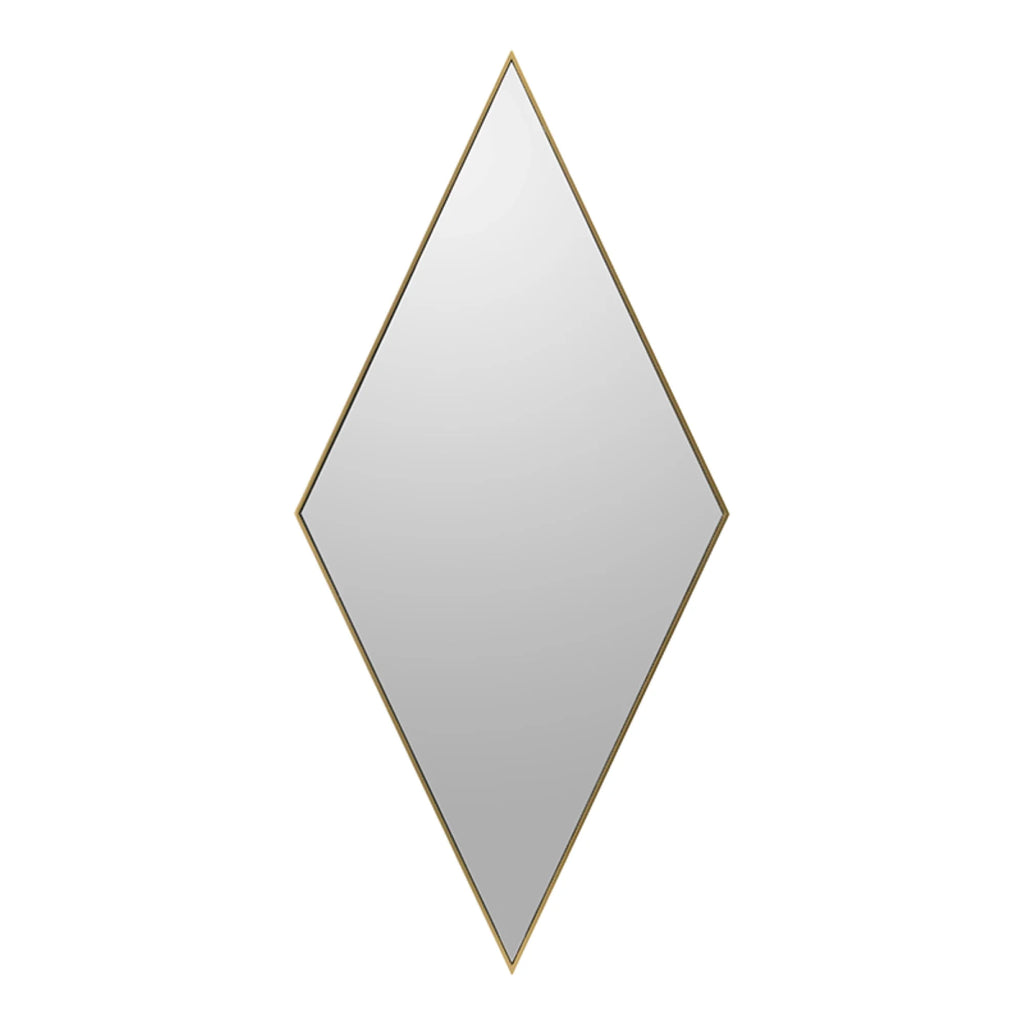 Large Gold Diamond Wall Mirror K42956