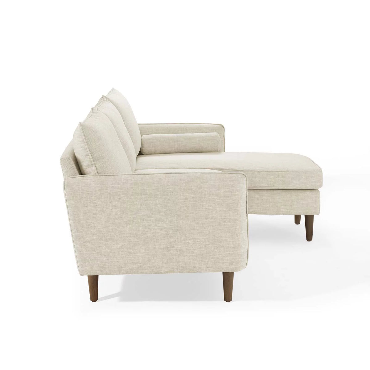 Beige Upholstered Sectional Sofa V157512