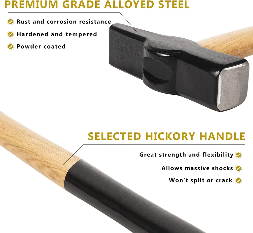 17” Wolf Jaw Tongs and Hammer Tool Set I4430