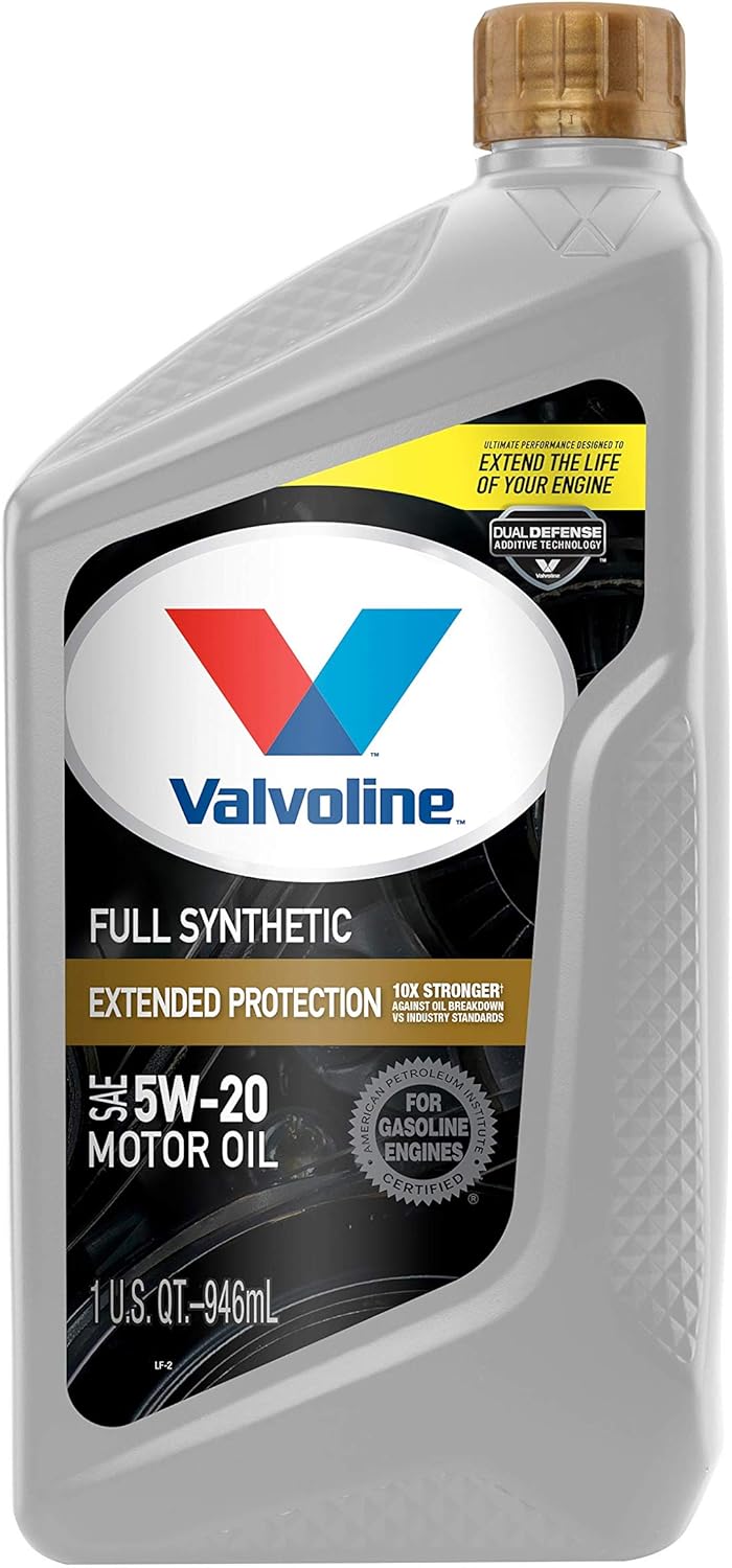 Full Synthetic Motor Oil SAE 5W-20 1 QT, Case of 6, Pack of 2 B745447