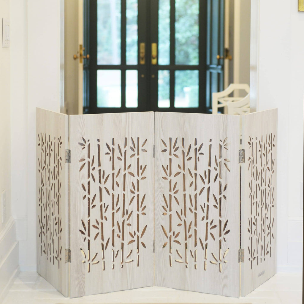 Aspen Bamboo Freestanding Pet Gate P5070