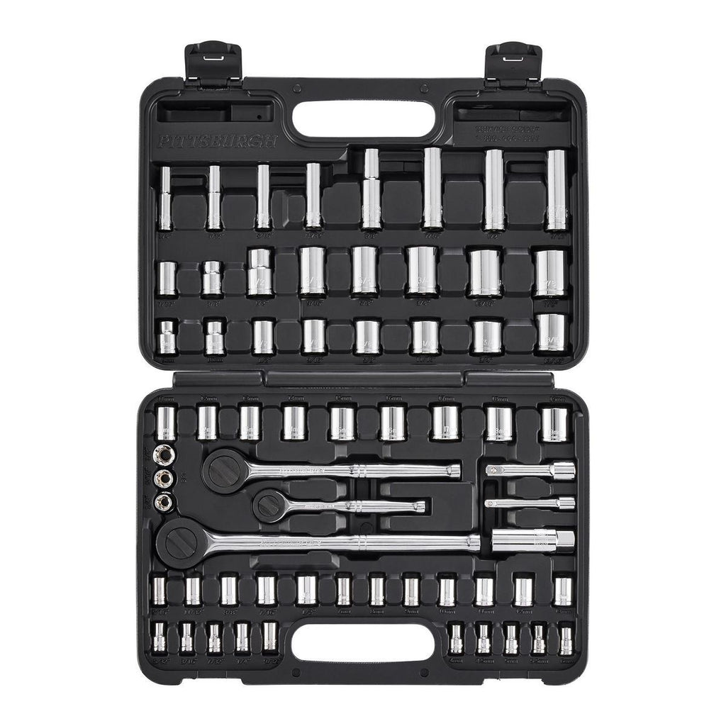 64-Piece SAE and Metric Socket Set W143925