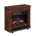 Caramel Birch Electric Fireplace L894