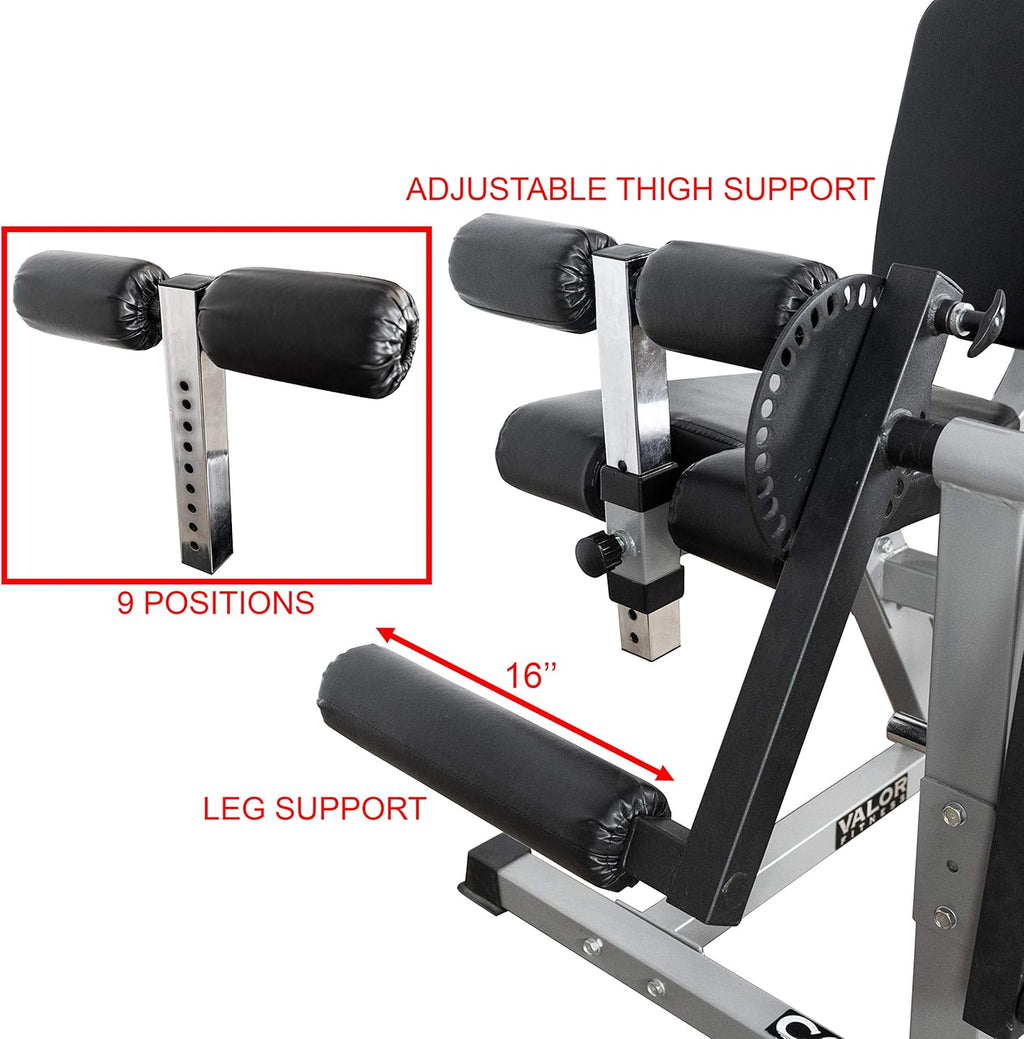 Adjustable Leg Curl Extension Machine V774624
