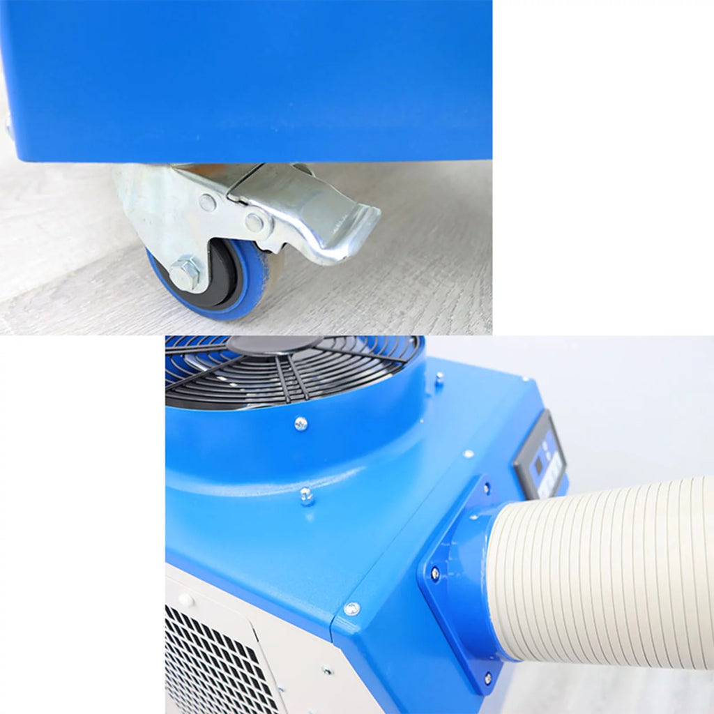 Mobile Industrial Air Conditioner Portable Evaporative Cooler with Wheels 220V K3489