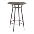 Antique/Espresso Bar Height Dining Table F37453