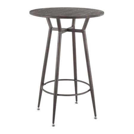 Antique/Espresso Bar Height Dining Table F37453