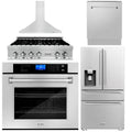 36 Gas Rangetop, Range Hood, Refrigerator, Dishwasher, Wall Oven B928797