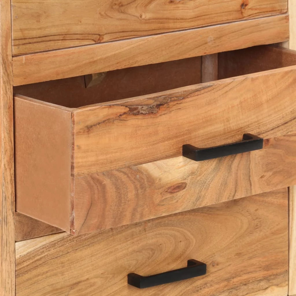 Solid Acacia Wood Sideboard J61975