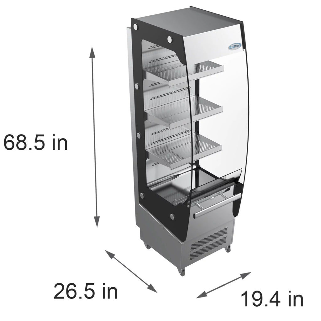 26 in. 7.7 Cu Ft. Open Air Refrigerator E165