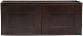 Corner Wall Cabinet, Espresso Shaker L4852