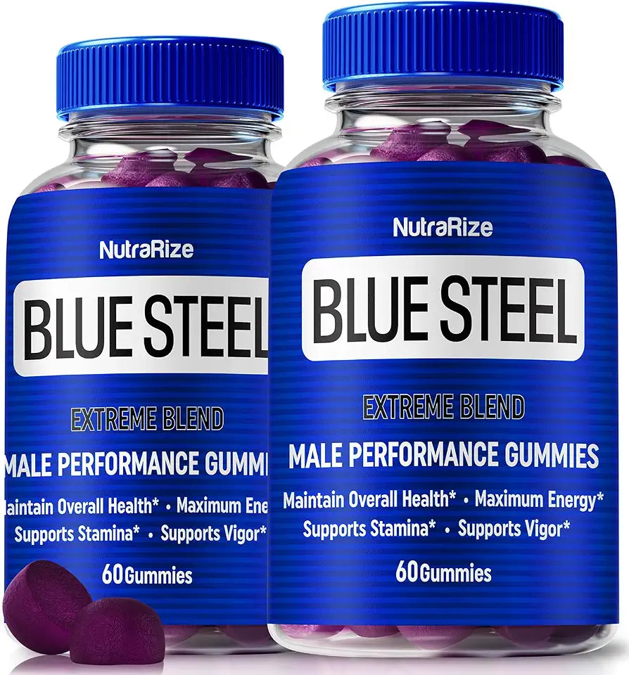 Blue Steel Gummies for Men 120 Gummies I104830