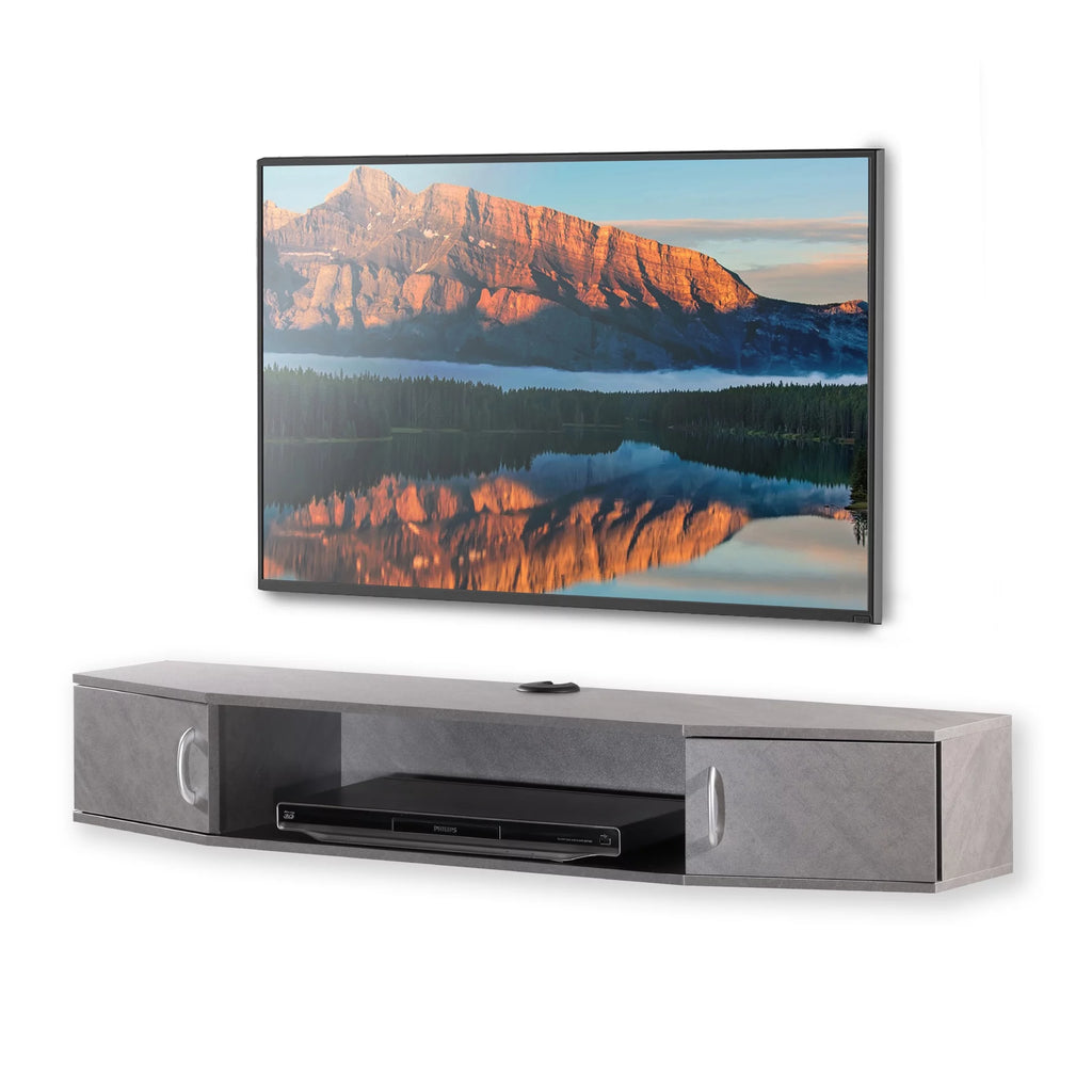 Gray Floating TV Stand U98763