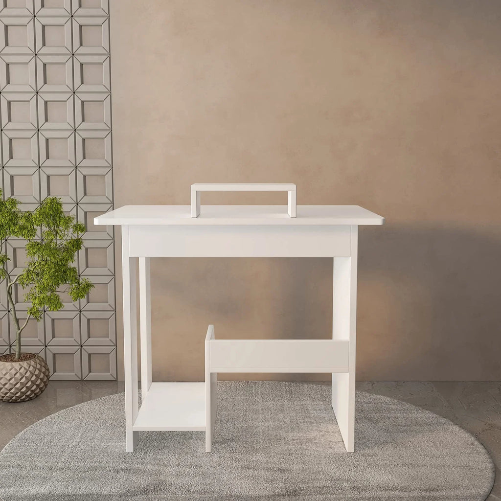30 Inch Computer Desk with CPU Stand and Monitor Shelf Z2859