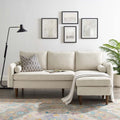 Beige Upholstered Sectional Sofa V157512