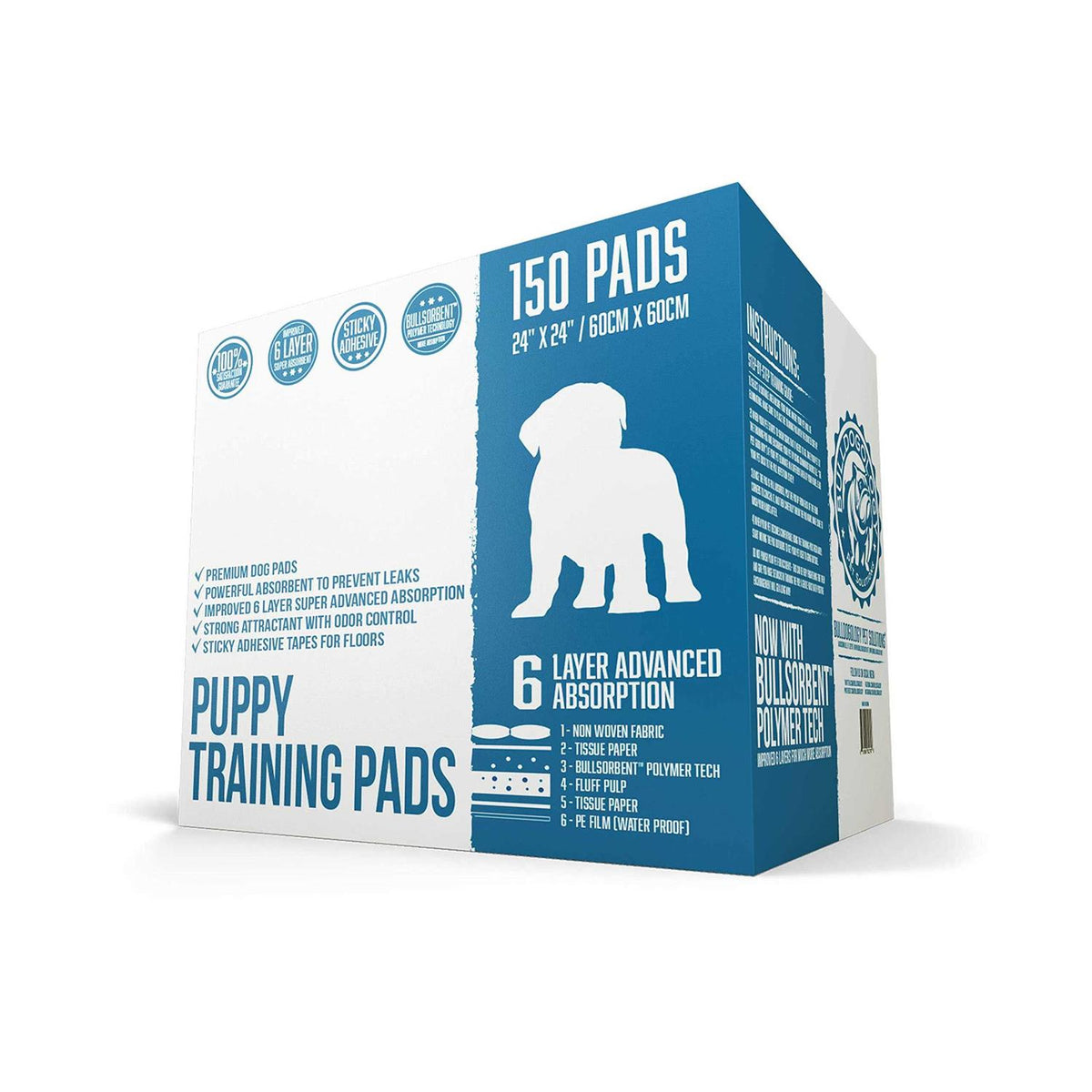 Large Dog Pee Pads with Adhesive Sticky Tape I386387