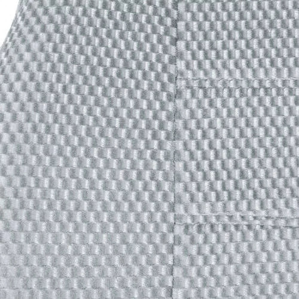 Checkered Cloth Car Seat Covers, 9pc Front and Rear Full Set W5842