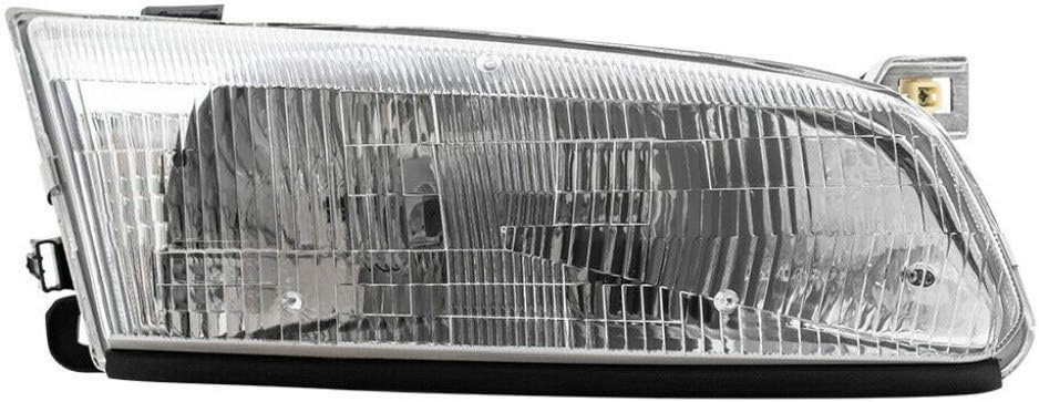 Driver Side Halogen Headlight Assembly for Toyota Camry 1997 1999 P75105
