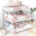 Metal Bunk Bed with Ladders D8397