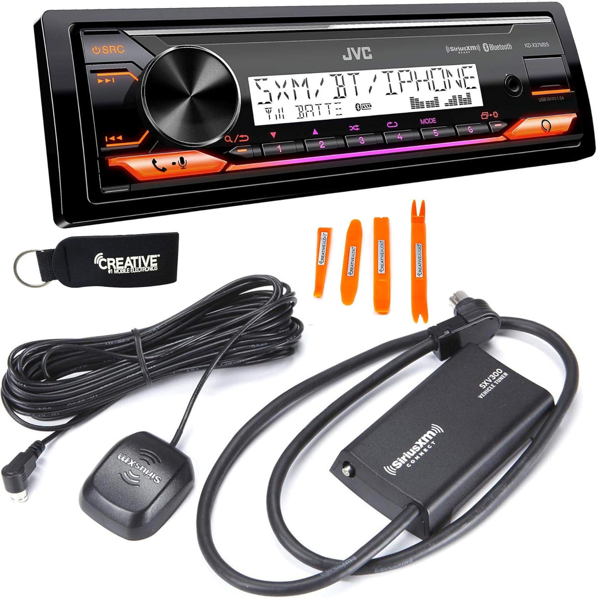 Marine Digital Receiver with Bluetooth and USB Satellite Radio Tuner B346191