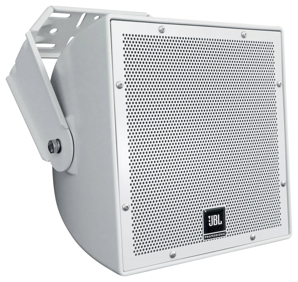 8" White Indoor/Outdoor Surface Mount Speakers Q960823