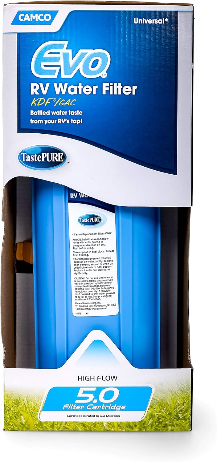 White RV & Marine Water Filter H3584