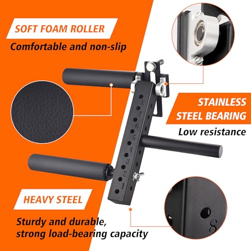 Adjustable Leg Strength Extension and Curl Fitness Equipment Attachment Y753525