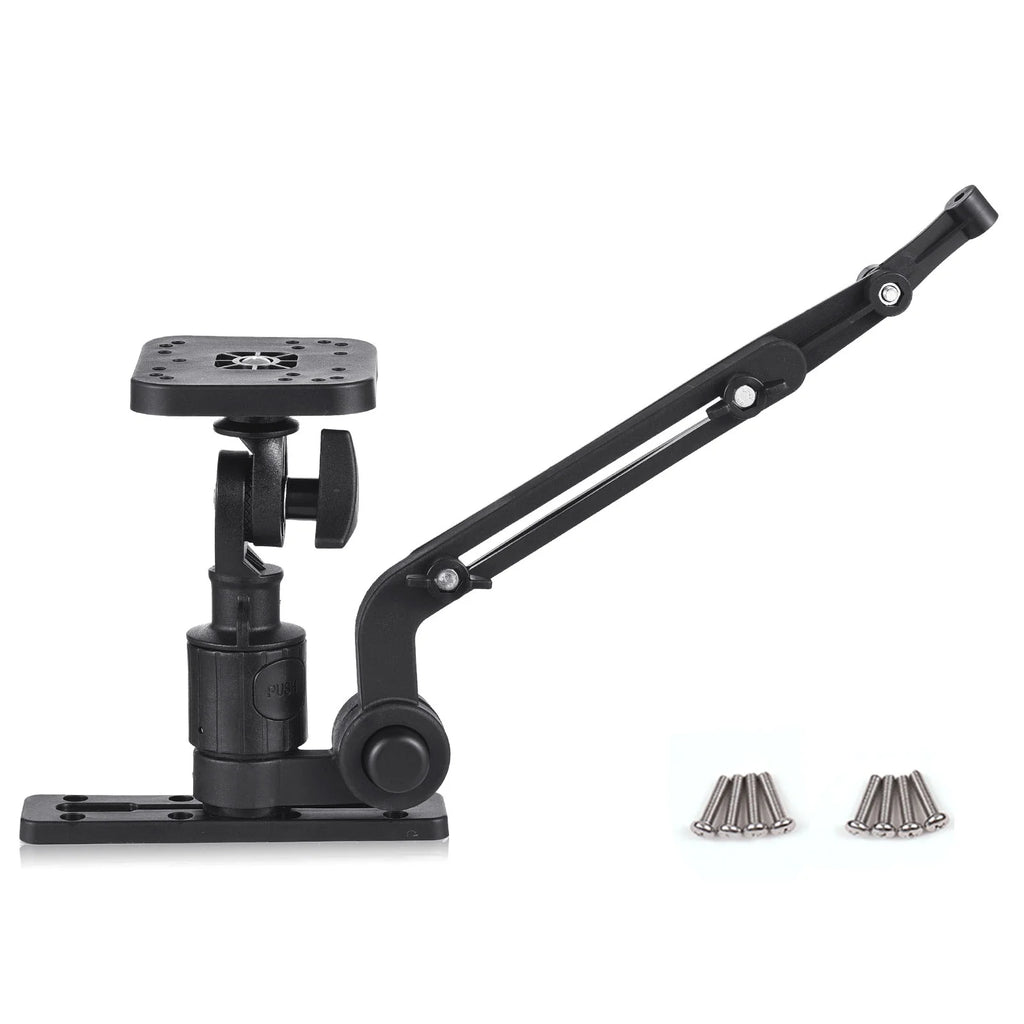 Kayak Fish Finder Mounting Plate Boat Transducer Mounting Arm Mount Base Adapter V8219
