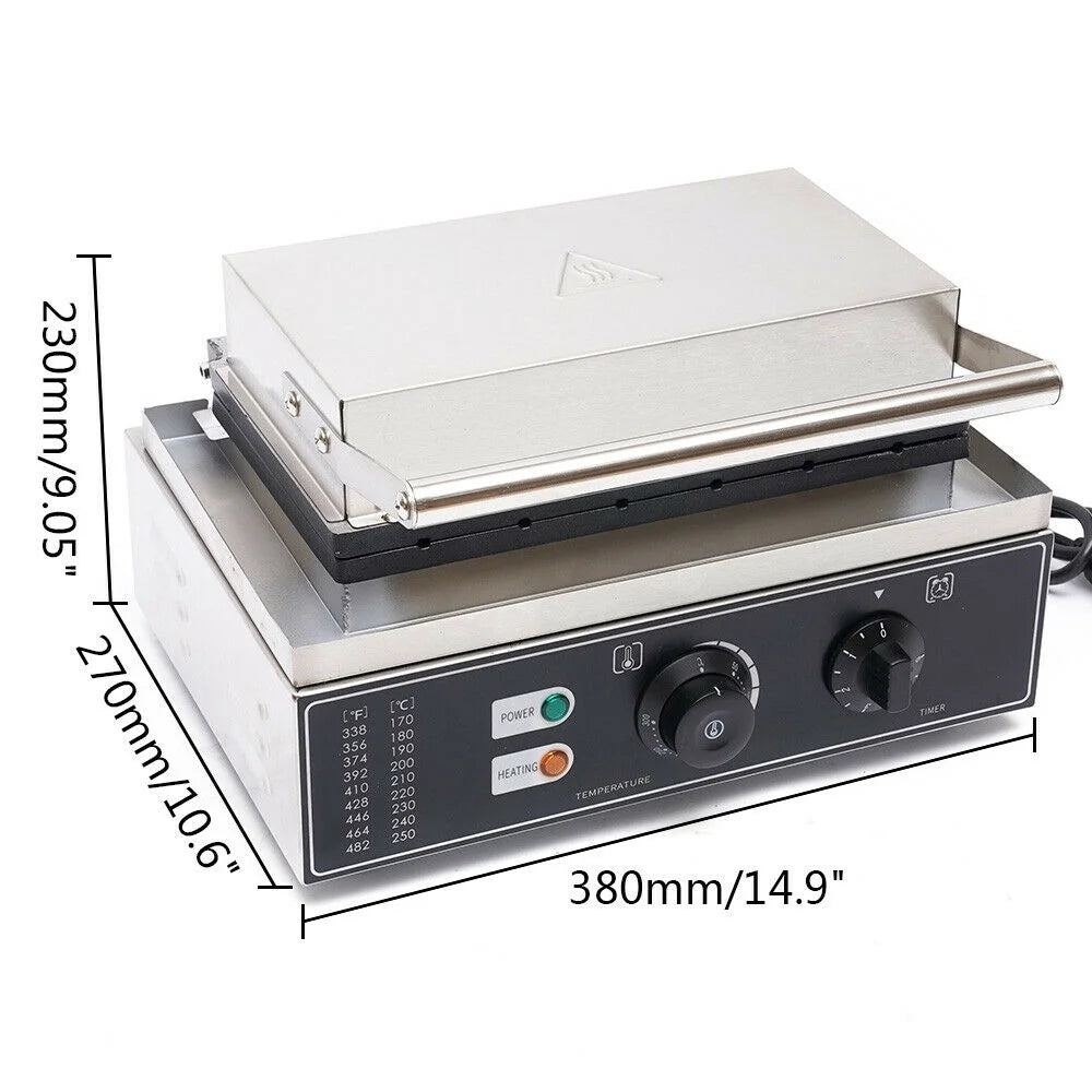 6pcs Non-stick Electric Stick Waffle Maker Machine V346483
