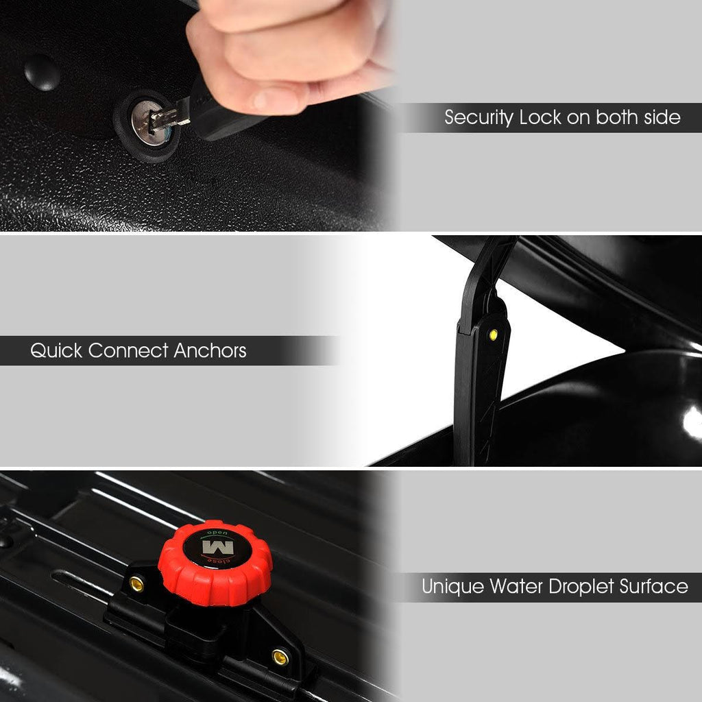 14 Cubic Feet Car Roof Cargo Box F490209