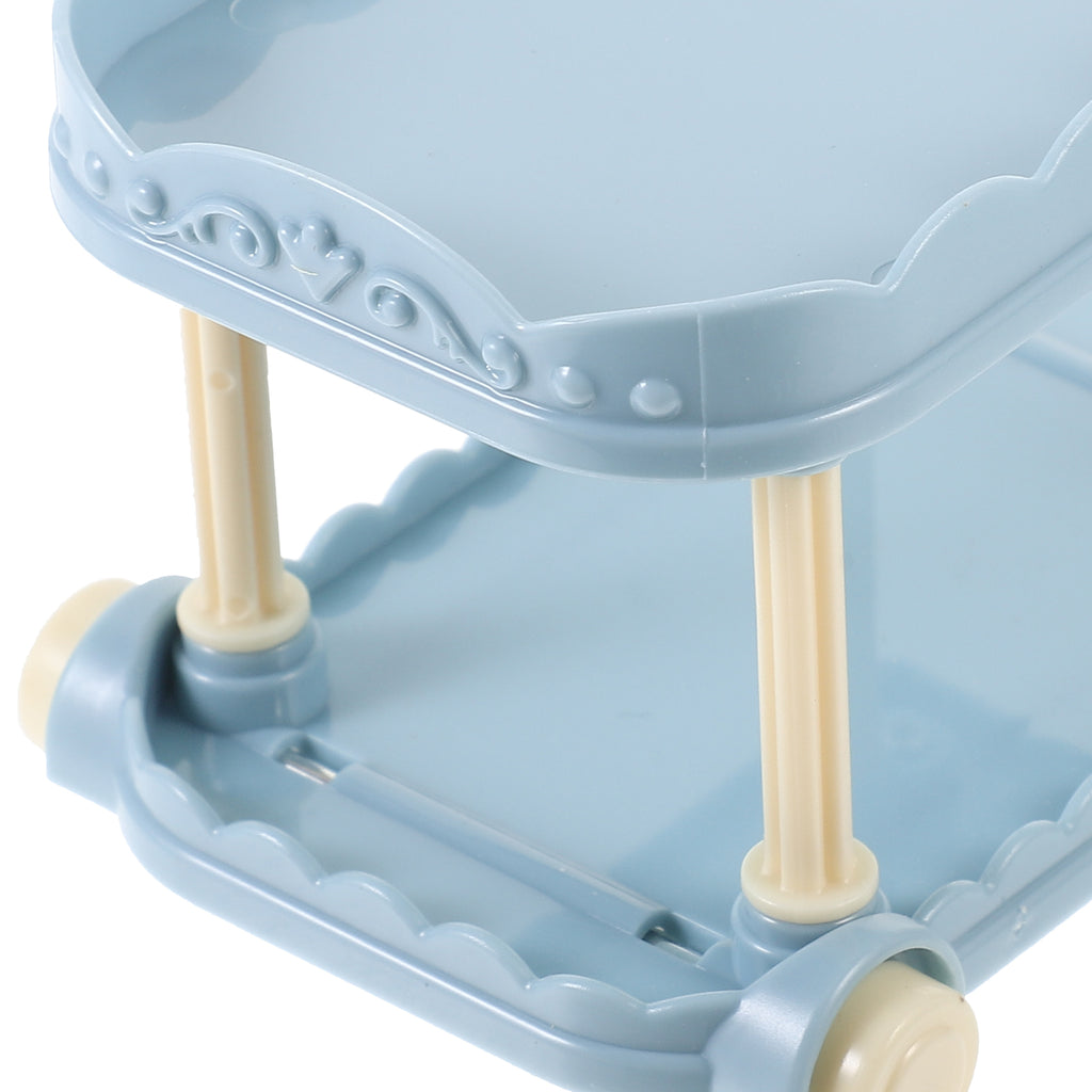 Tabletop Miniature Kitchen Cart Dollies B221431