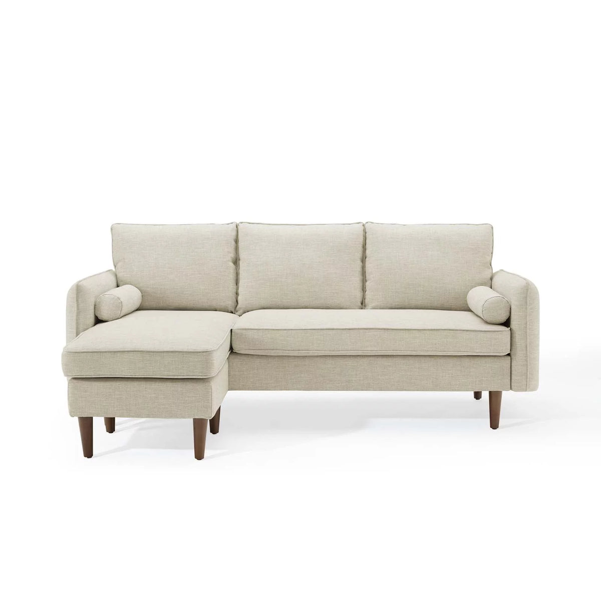 Beige Upholstered Sectional Sofa V157512