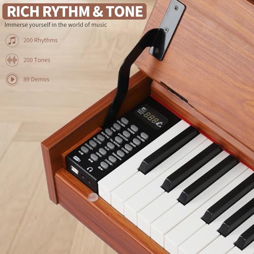88 Key Weighted Digital Piano with Triple Pedal F8267