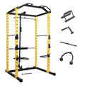 2.35" x 2.35" Power Cage Squat Rack with Attachments and Accessories O340