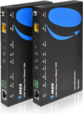 4K HDMI Extender Over Single CAT5e/6/7 Cable with HDR, KVM, CEC, ARC & IR Support, RS-232, Up to 330 Ft, Power Over Cable Y1417