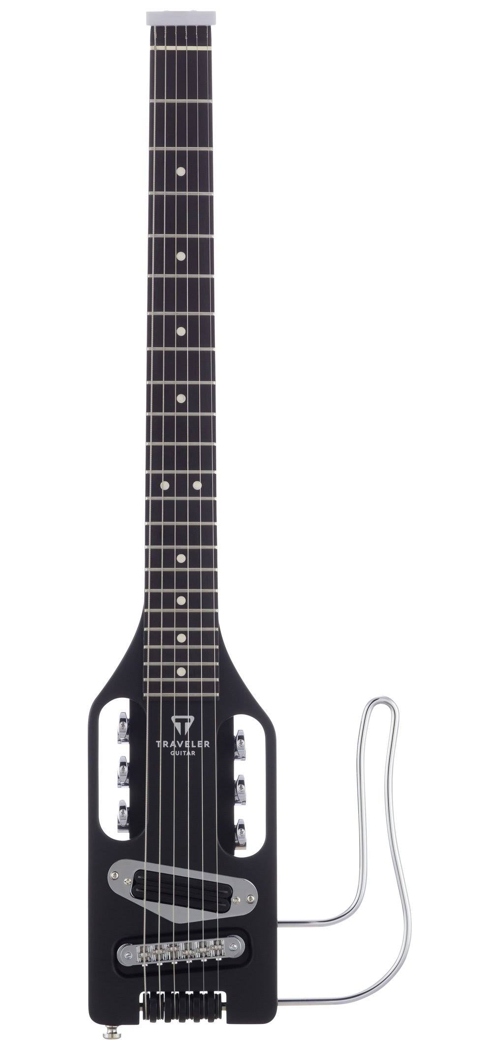 Black Electric Travel Guitar Y8738