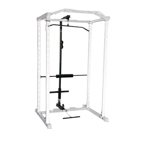 2.35" x 2.35" Power Cage Squat Rack with Attachments and Accessories O340