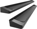 Black 6in Running Boards S4619