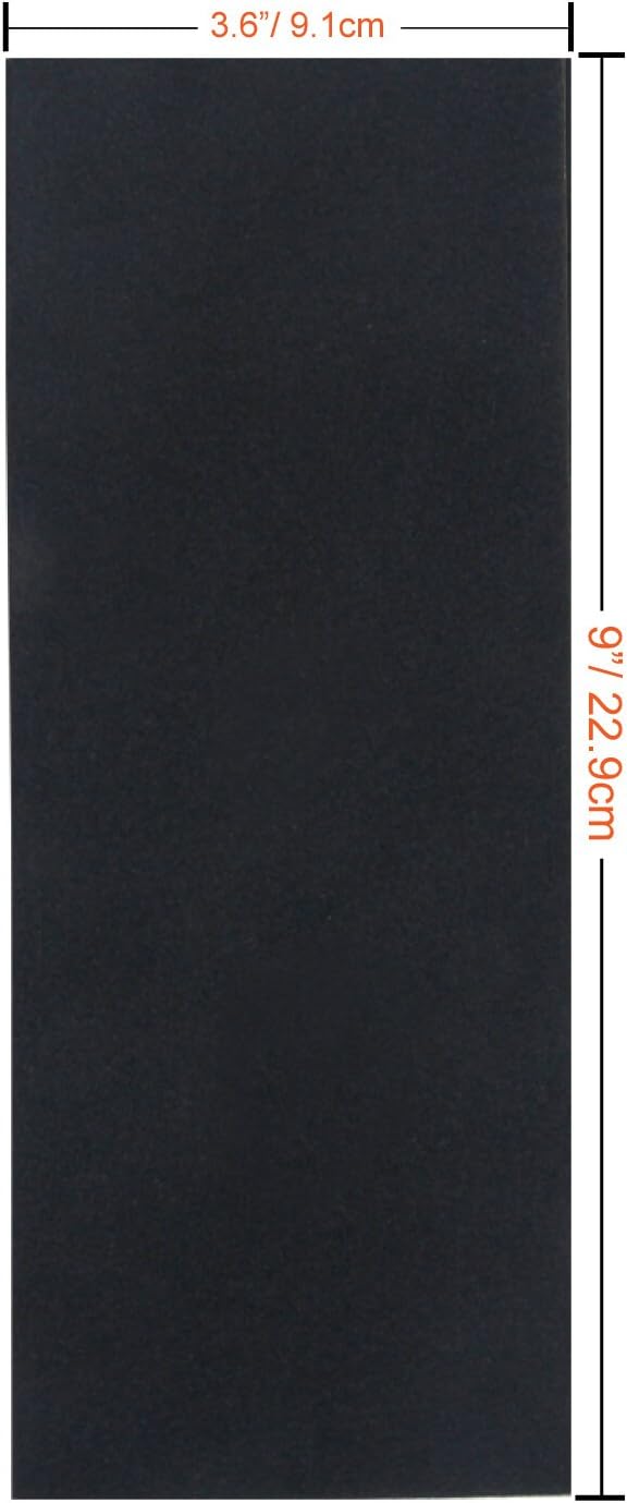 42 Pcs Wet Dry Sandpaper 120 to 3000 Grit Assortment 9 x 3.6 Inches Abrasive Paper Sheets C8886