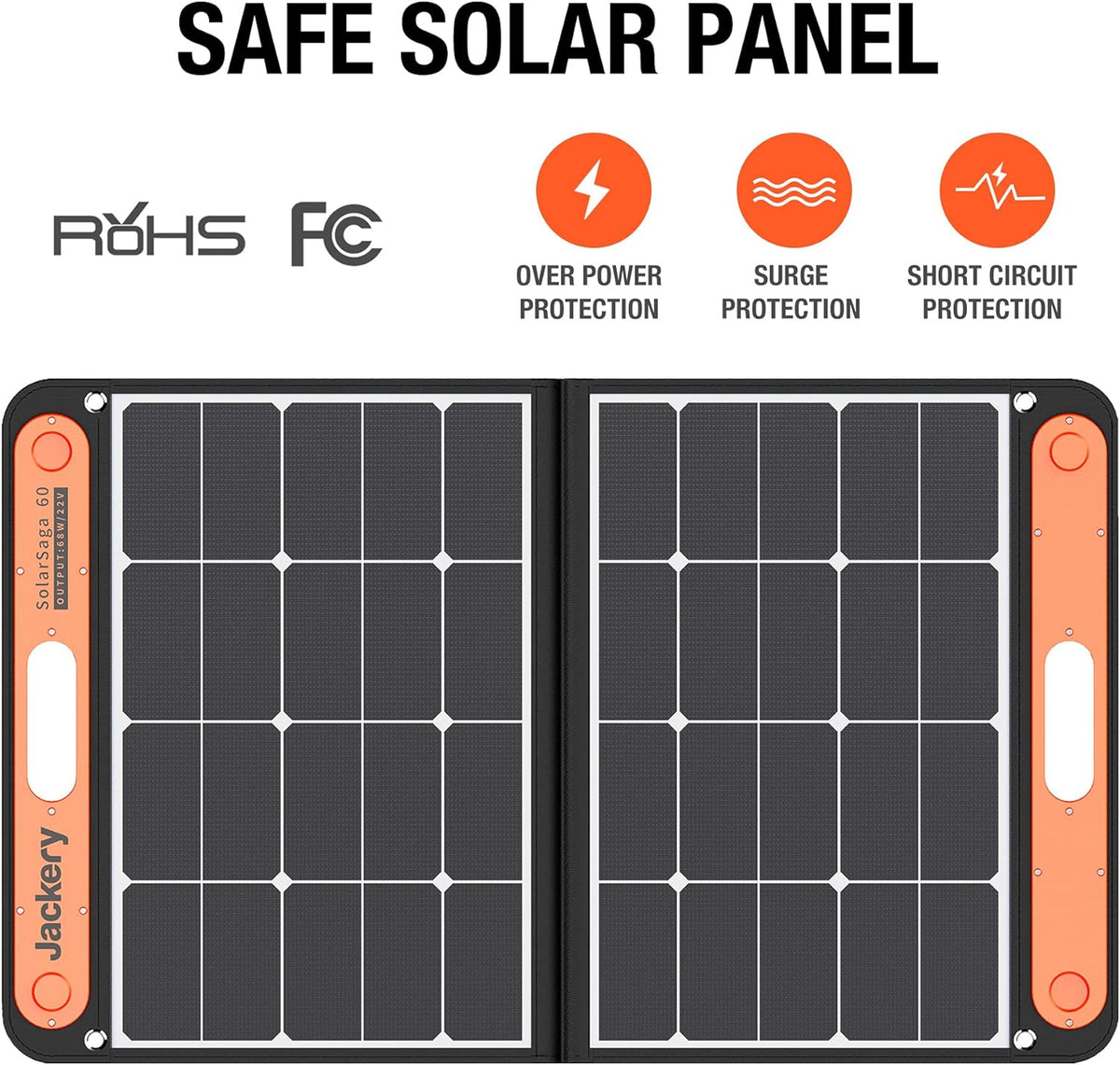 60W Foldable Solar Panel Y6218