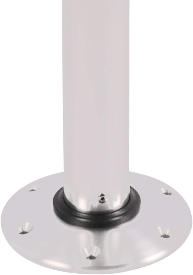 Silver Adjustable Height Table Pedestal Stand Base H9293