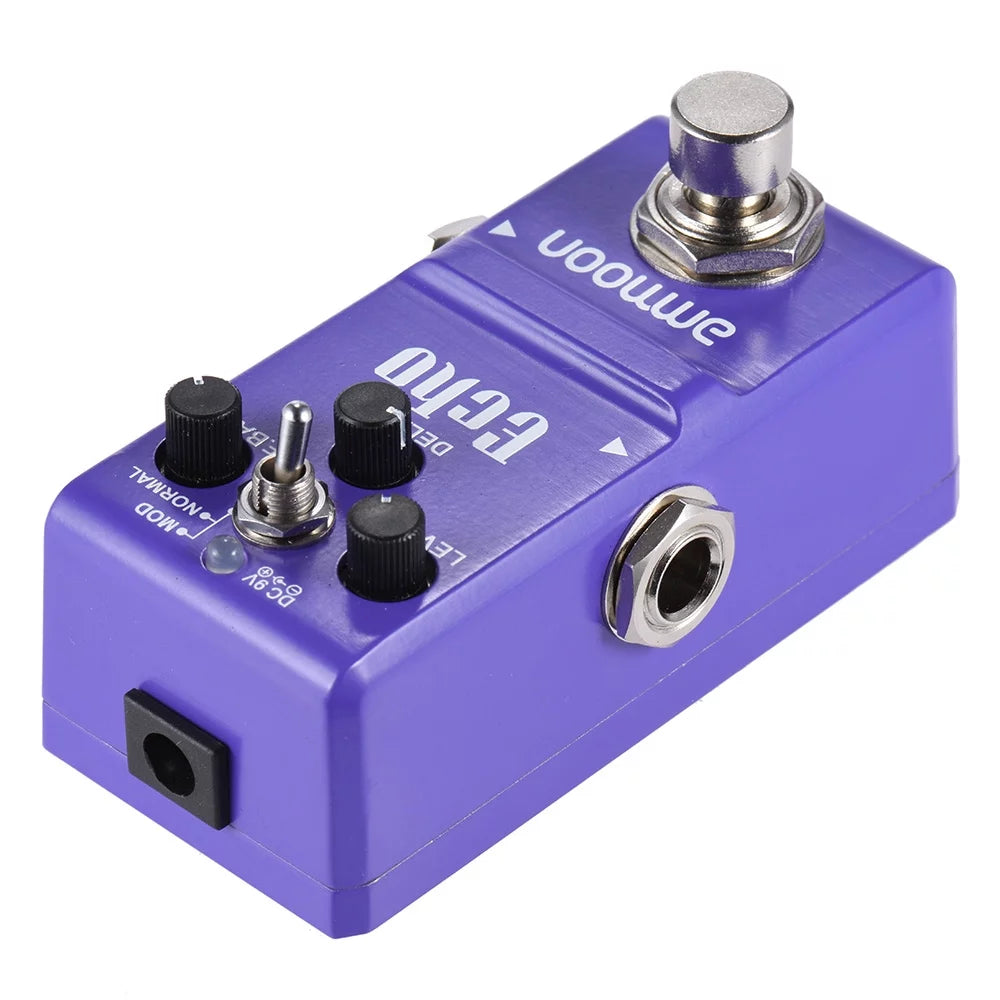 Delay Guitar Effect Pedal True Bypass Aluminum Alloy Body R52654