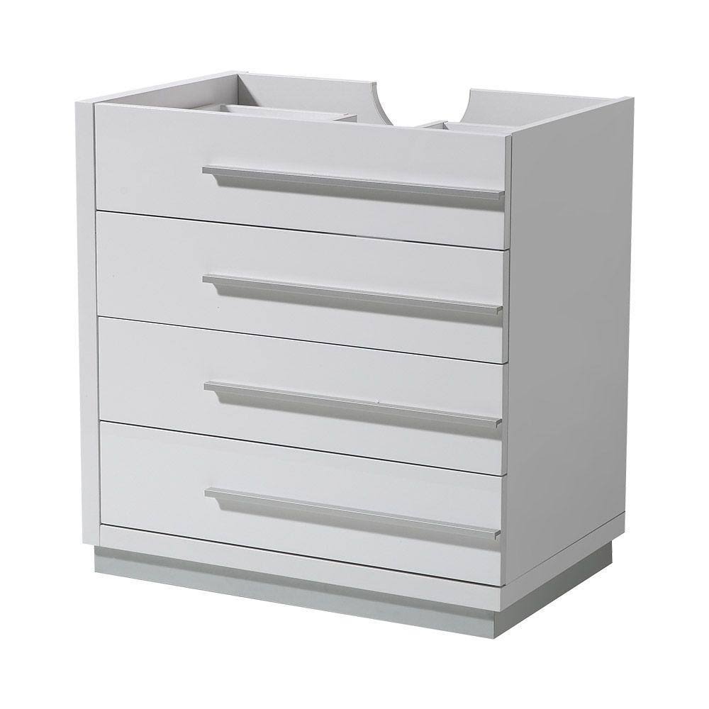 White Bathroom Cabinet L27224