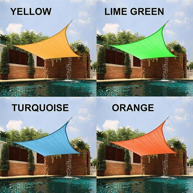 Medium Square Sun Shade Green J164477