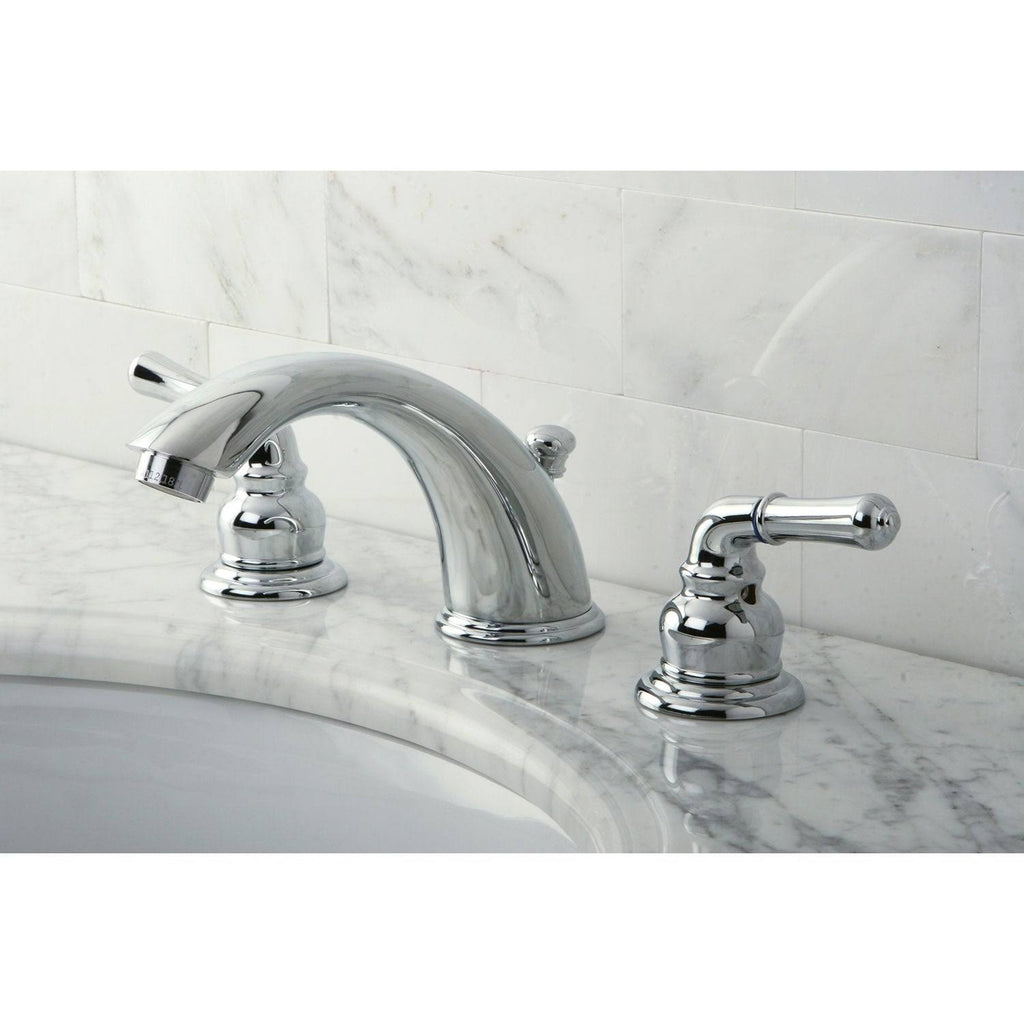 Polished Chrome Widespread Bathroom Faucet O147136