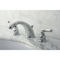 Polished Chrome Widespread Bathroom Faucet O147136