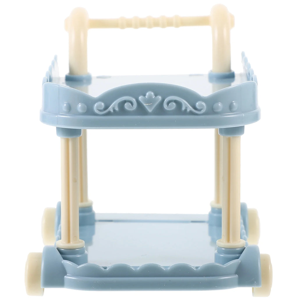 Tabletop Miniature Kitchen Cart Dollies B221431