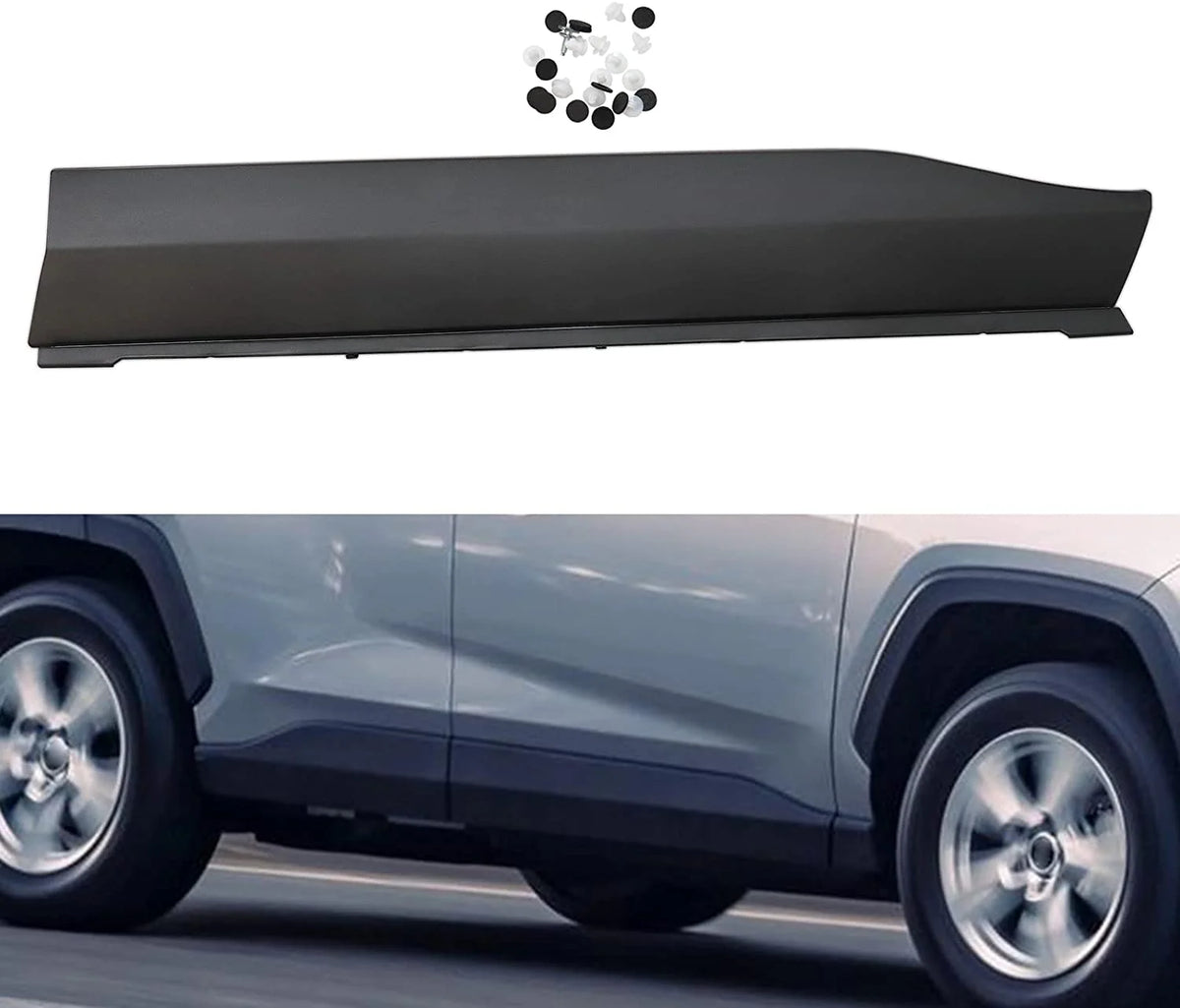 Left Door Lower Molding Trim Cover J8438