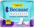 Incontinence Pads for Women, 20 Count A80229